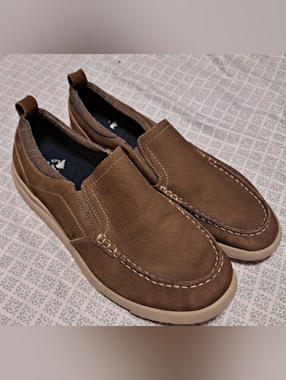 Dockers Men's Brown Slip-On Casual Shoes Sz 10.5